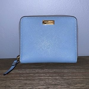 Kate Spade Small Blue Wallet